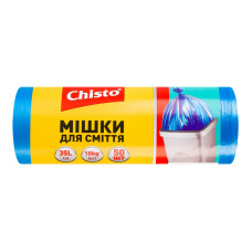 Мішки для сміття 35л Chisto 50шт