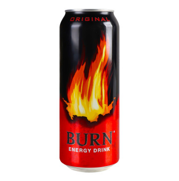 Напій енергетичний безалкогольний сильногазований Original Burn з/б 500мл
