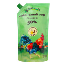 Соус майонезний 50% Сімейний Гуляй-поле д/п 500г