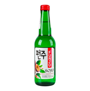 Напій спиртний 350мл 15% Манго-маракуя Soju Funju пл Напій спиртний 350мл 15% Манго-маракуя Soju Funju пл