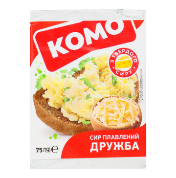 Сир плавлений 40% Дружба Комо м/у 75г