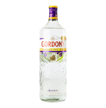 Джин 1л 37.5% London Dry Gordon's пл Джин 1л 37.5% London Dry Gordon's пл