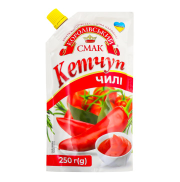 Кетчуп Чилі Королівський смак д/п 250г