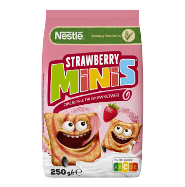 Сніданок сухий готовий Strawberry Minis Nestle м/у 250г