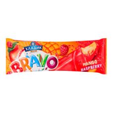 Морозиво 10% у соковому покритті Манго-малина Bravo Хладик м/у 70г