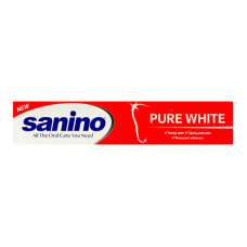 Паста зубна Відбілювальна Pure White Sanino 90мл