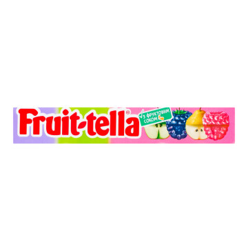 Цукерки жувальні Садові фрукти Fruit-tella м/у 41г