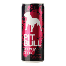 Напій енергетичний безалкогольний сильногазований Pit Bull з/б 250мл