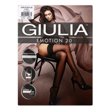 Панчохи жін GIULIA Emotion 20 1/2 nero Панчохи жін GIULIA Emotion 20 1/2 nero