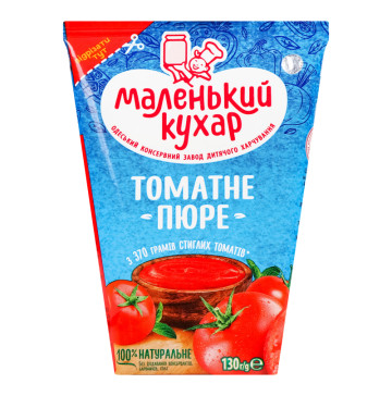 Пюре томатне Маленький кухар т/п 130г