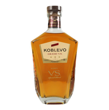 Бренді 3 зірки Grand VS Koblevo 40% с/пл 500мл