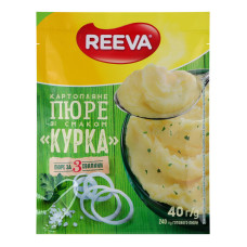 Пюре картопляне швидкого приготування Курка Reeva м/у 40г