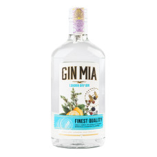 Джин лондонський сухий Gin Mia 38% с/пл 700мл