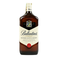 Віскі 1л 40% шотландське купажоване Finest Ballantine's пл