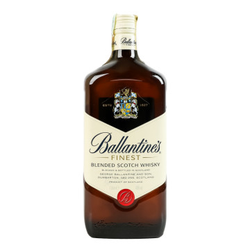 Віскі 1л 40% шотландське купажоване Finest Ballantine's пл