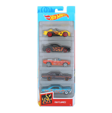 Набір машинок для дітей від 3років №1806 Hot Wheels 5шт