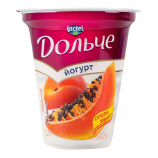 Йогурт 3.2% Персик-папая Дольче ст 280г