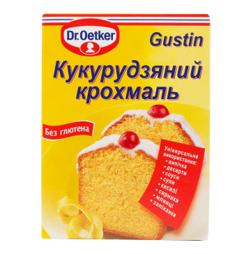 Крохмаль кукурудязний Gustin Dr. Oetker к/у 200г