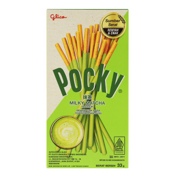 Палички солодкі Milk matcha Pocky к/у 33г