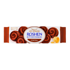 Печиво здобне з маслом та какао Butter cookies Roshen м/у 140г