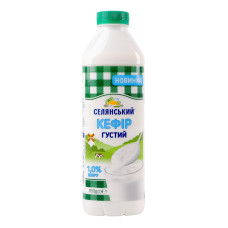 Кефір 1% густий Селянський п/пл 850г