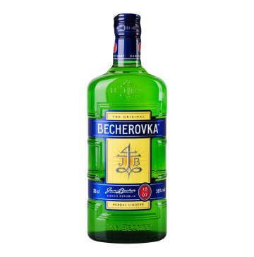 Лікер 0.35л 38% на травах Original Becherovka пл