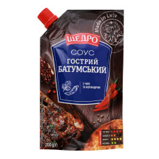 Соус з чилі та коріандром Гострий Батумський Щедро д/п 200г