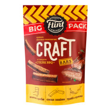 Грінки житньо-пшеничні Стейк BBQ Craft Flint д/п 130г