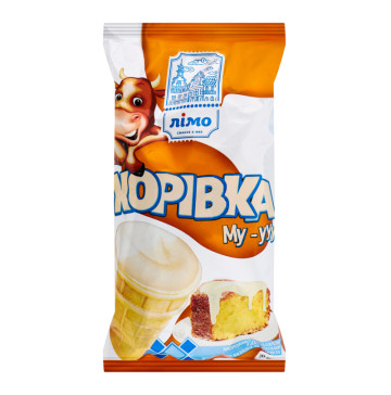 Морозиво 4% двошарове з ароматами згущеного молока та бісквіта Корівка Му Лімо м/у 60г