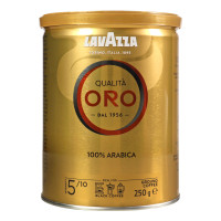 Кава натуральна смажена мелена Qualita Oro Lavazza з/б 250г