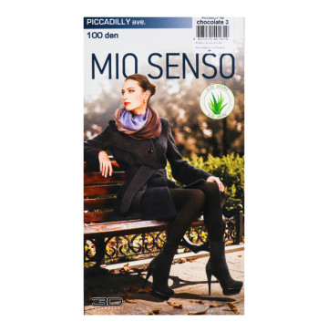 Колготки жіночі Mio Senso Piccadilly 100den 3 chocolate
