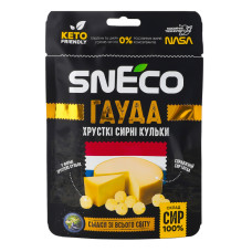 Кульки сирні 20% хрусткі Гауда Sneco д/п 28г