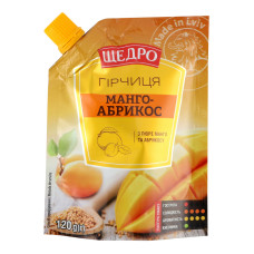 Гірчиця Манго-абрикос Щедро д/п 120г
