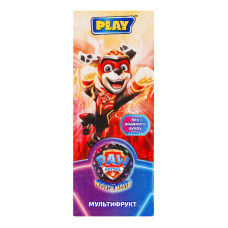 Сік відновлений неосвітлений пастеризований Мультифрукт Paw Patrol Play т/п 200мл