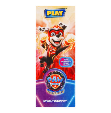 Сік відновлений неосвітлений пастеризований Мультифрукт Paw Patrol Play т/п 200мл