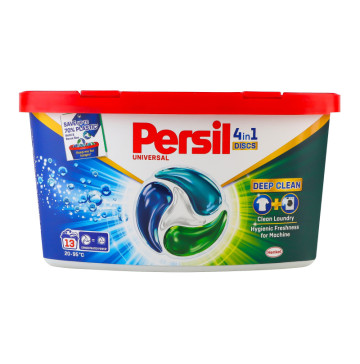 Засіб миючий для прання Universal 4in1 Discs Deep Clean Persil 13х16.5г