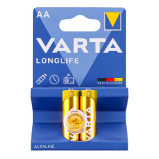 Батарейки AA 1.5V LR6 №4106 Longlife Varta 2шт