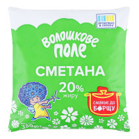 Сметана 20% Волошкове поле м/у 350г