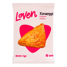 Хачапурі заморожені з сулугуні Loven м/у 500г