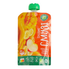 Пюре фруктове гомогенізоване стерилізоване Смузі яблуко-банан-манго Garden Gadz д/п 190г