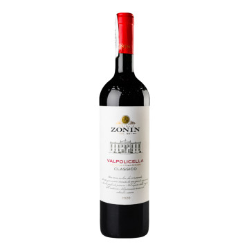 Вино червоне сухе Valpolicella Classico Zonin 12.5% с/пл 750мл