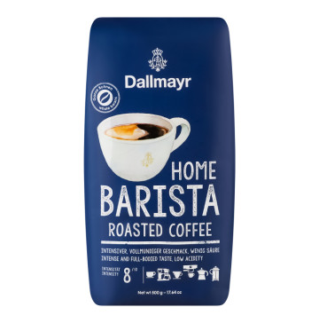 Кава натуральна смажена в зернах Home Barista Dallmayr м/у 500г