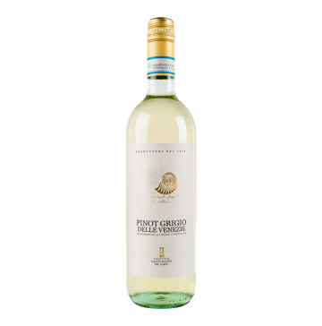 Вино 0.75л 12% біле сухе Pinot Grigio Delle Venezie Castelnuovo пл