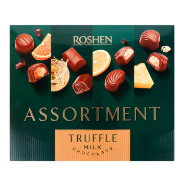 Набір цукерок шоколадних Truffle Assortment Roshen к/у 148г