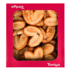 Печиво здобне листкове Вушка Toniya к/у 300г