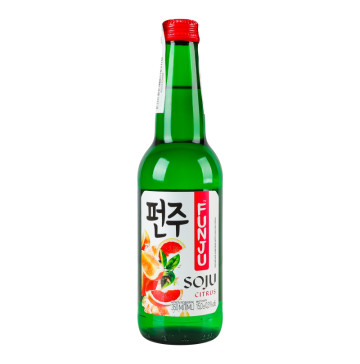 Напій спиртний 350мл 15% Цитрус Soju Funju пл Напій спиртний 350мл 15% Цитрус Soju Funju пл