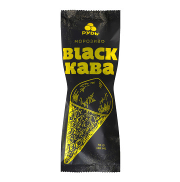 Морозиво Black-кава Рудь м/у 70г