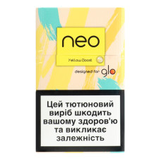 Виріб тютюновмісний для електричного нагрівання з фільтром Neo Yellow Boost 20шт Виріб тютюновмісний для електричного нагрівання з фільтром Neo Yellow Boost 20шт