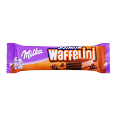 Вафля з начинкою з какао покрита молочним шоколадом Chocomax Waffelini Milka м/у 31г