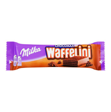 Вафля з начинкою з какао покрита молочним шоколадом Chocomax Waffelini Milka м/у 31г